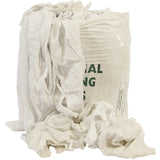 Rags in a Bag. 10kg bale of high quality white cotton rags