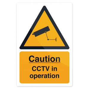 CCTV In Operation Sign