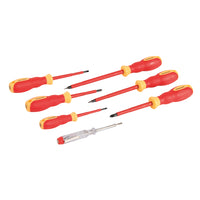 VDE Soft-Grip Electricians Screwdriver Set