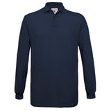 B&C Collection Safran Long Sleeve Polo Shirt