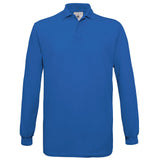 B&C Collection Safran Long Sleeve Polo Shirt