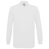 B&C Collection Safran Long Sleeve Polo Shirt