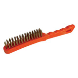 Brassed Wire Brush Plastic