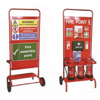 Mobile Fire Point Stand