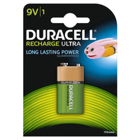 Duracell Recharge Ultra 9V PP3 HR22 170mAh Rechargeable Battery