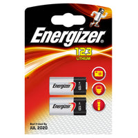 Energizer 123 CR123A Lithium Batteries
