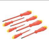 Insulated Soft-Grip Screwdriver Set 7pce