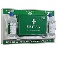 British Standard Compliant First Aid & Eye Wash Station