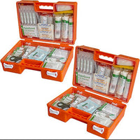 BS 8599 Compliant Industrial High-Risk First Aid Kit- Orange Cases