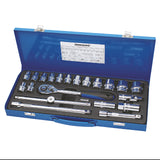 Socket Wrench Set 1/2" Drive Metric 21pce