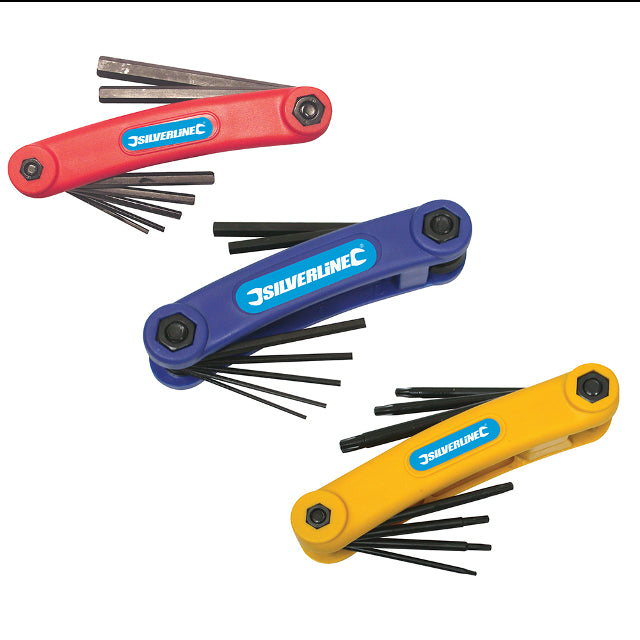 T10 - T40 & Hex Key Tools Set 3pce