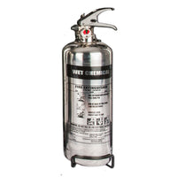 Chrome, Titan, Wet Chemical Fire Extinguisher - 2 Litre