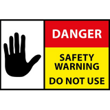 Do Not Use Warning Labels