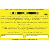 Electrical Bonding Labels