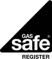 Triangular B&W Gas Safe Vinyl Vehicle Signage