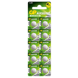 GP 186 LR43 Button Cell Batteries