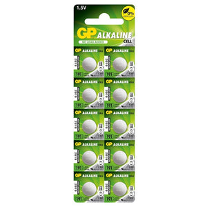 GP 191 LR55 Button Cell Batteries