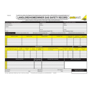 Landlord/Homeowner Gas Safety Record