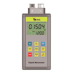 TPI 665L Dual Input Datalogging Manometer