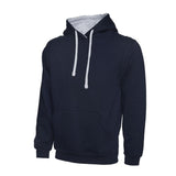 Uneek Contrast Hooded Sweatshirt (UC507)