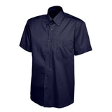 Uneek Mens Pinpoint Oxford Short Sleeve Shirt (UC702)