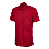 Uneek Mens Poplin Short Sleeve Shirt (UC710)