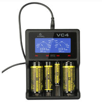 Xtar VC4 USB Battery Charger Set for Li-Ion and NiMH Batteries